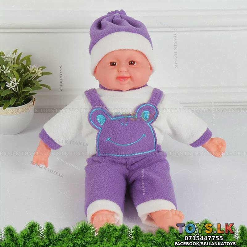 Laughing doll simulation comfort baby toys doll