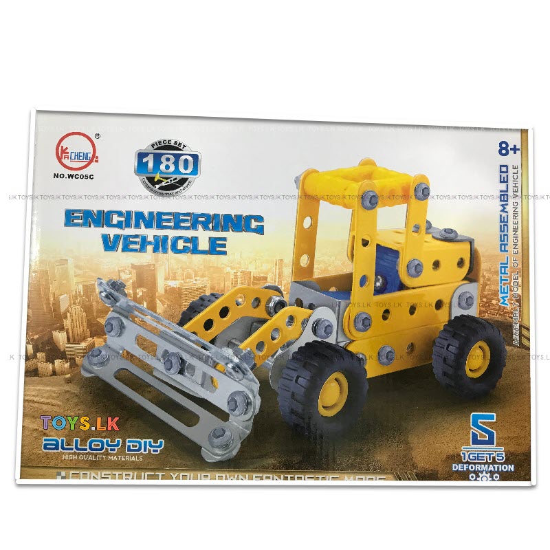 Meta Assebled Lego Construction Vehicle 5 in 1