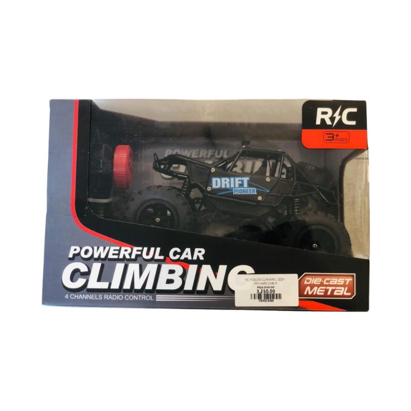 RC power climbing jeep - rechargeable