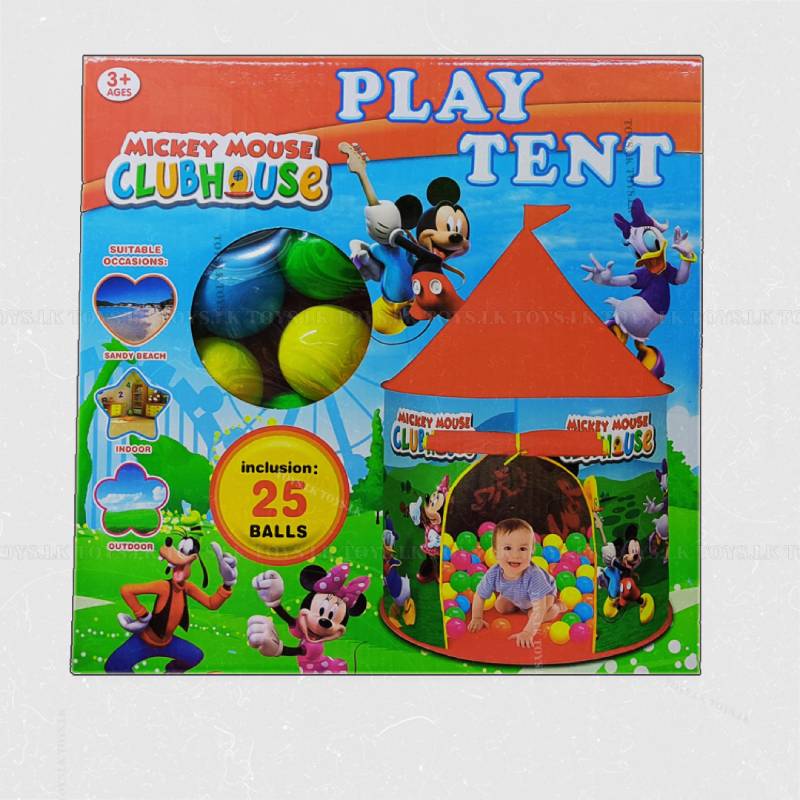 Play tent with 25 balls