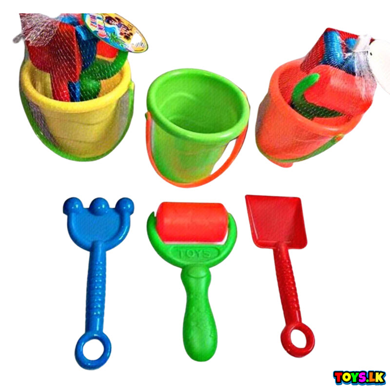 Kids Beach Bucket With Tools