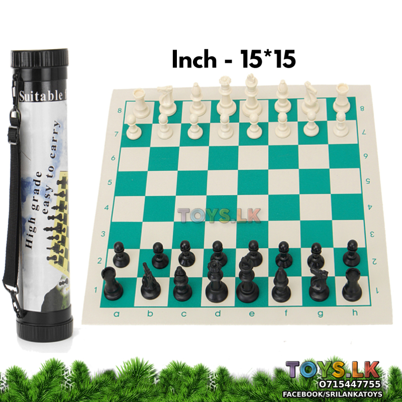 Role Up Chess Board With A Distinctive Holder - 15*15