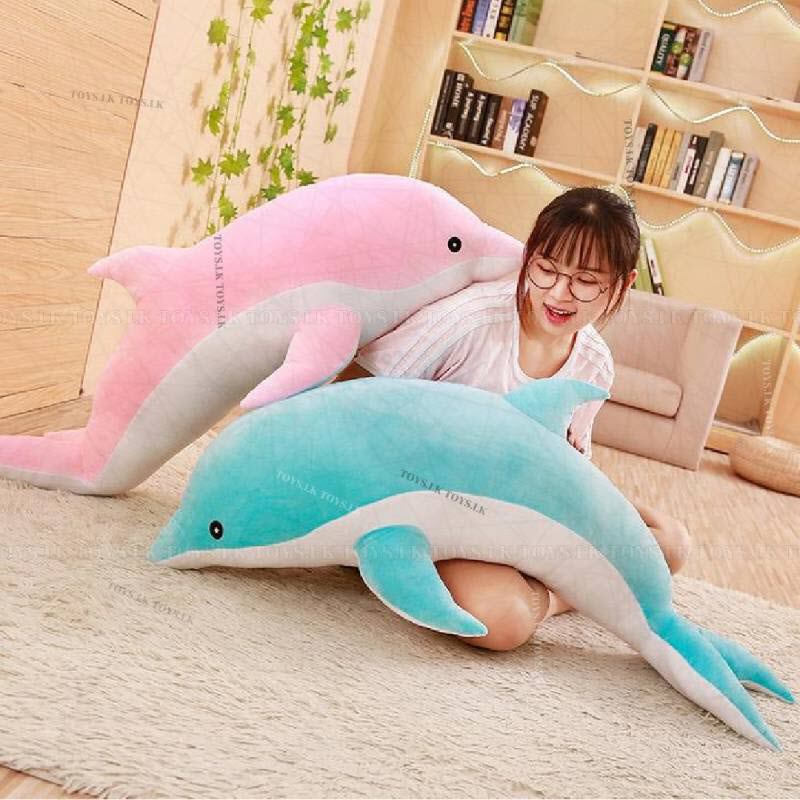 Soft Dolphin Stuff Toy Large
