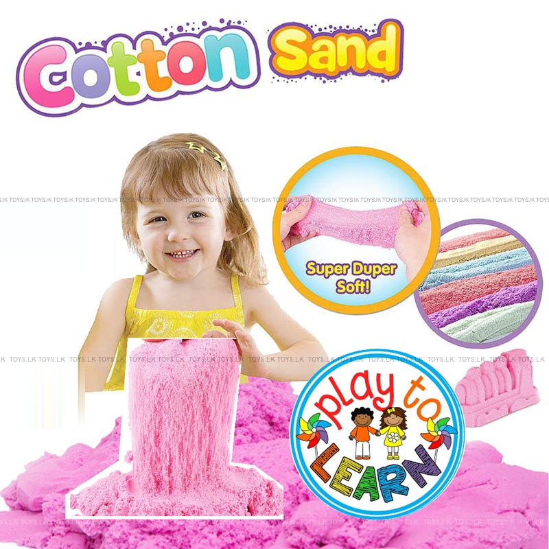 Cotton Sand Playing and Learning Kit