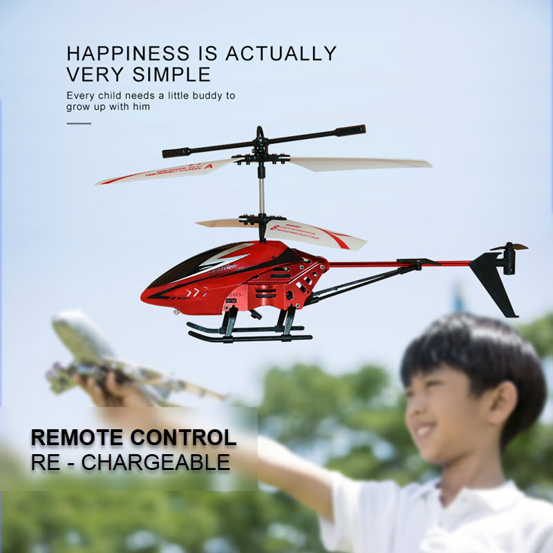 Remote control metal helicopter - USB charge