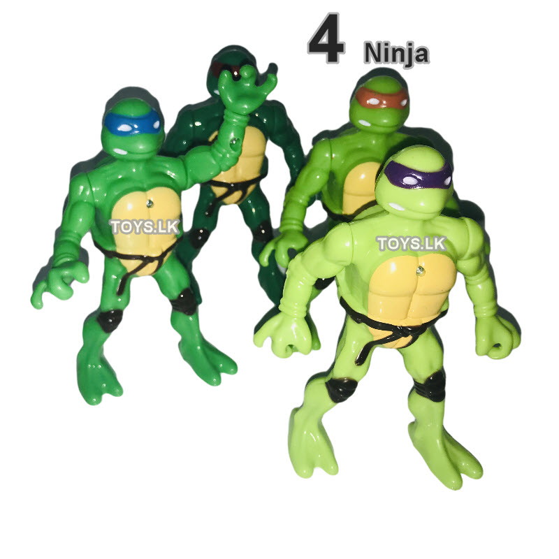 Ninja Turtles Set - 4 Ninja