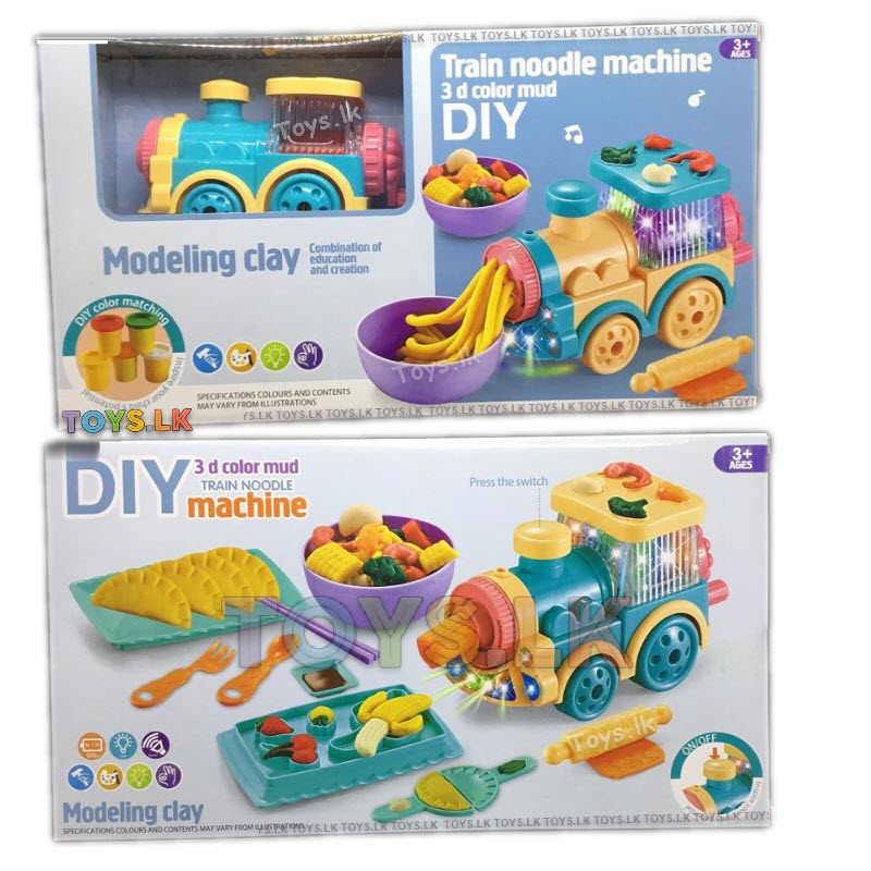 3D color mud clay DIY gift box toy