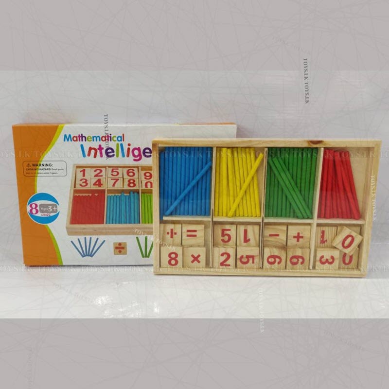 Counting Stick With Numbers Educational Toy