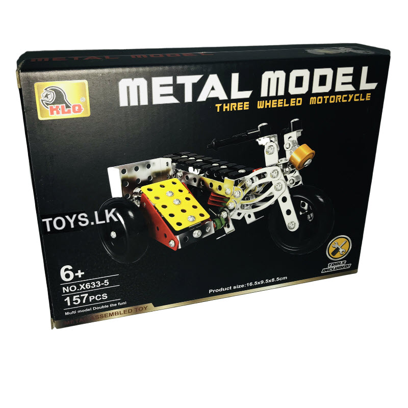 Lego Type Assembly Bike Learning Toy