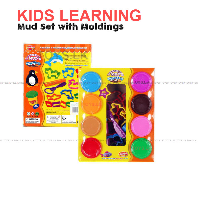 Kids Learning Confectionery Molds with Muds