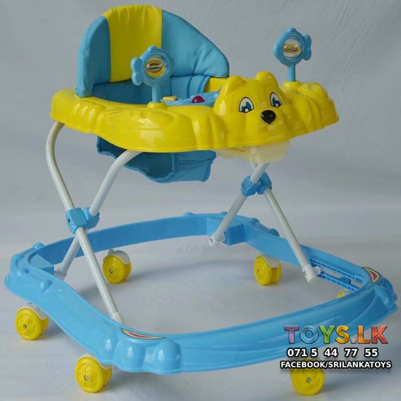 Baby Walker with Attached Play Toys