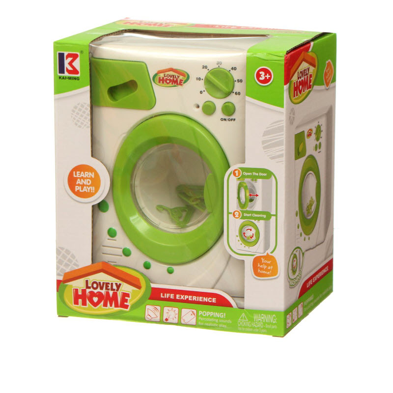 Washing Machine Simulation Home Appliances Educational Creative Toy
