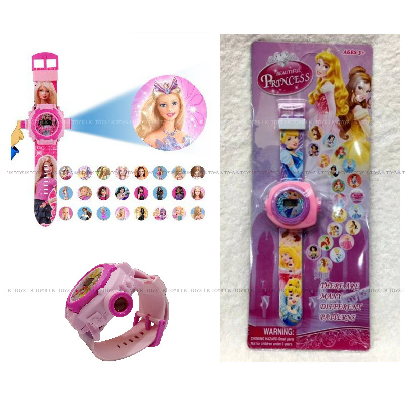 Princes Girls Watch Light Projection