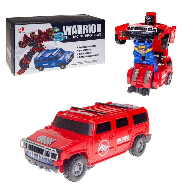 Jeep or robot warriers transformable