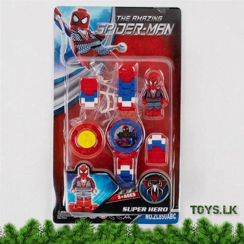 spiderman lego watch
