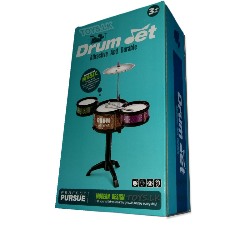 Drum Set Modern Design Toy with Gift Box