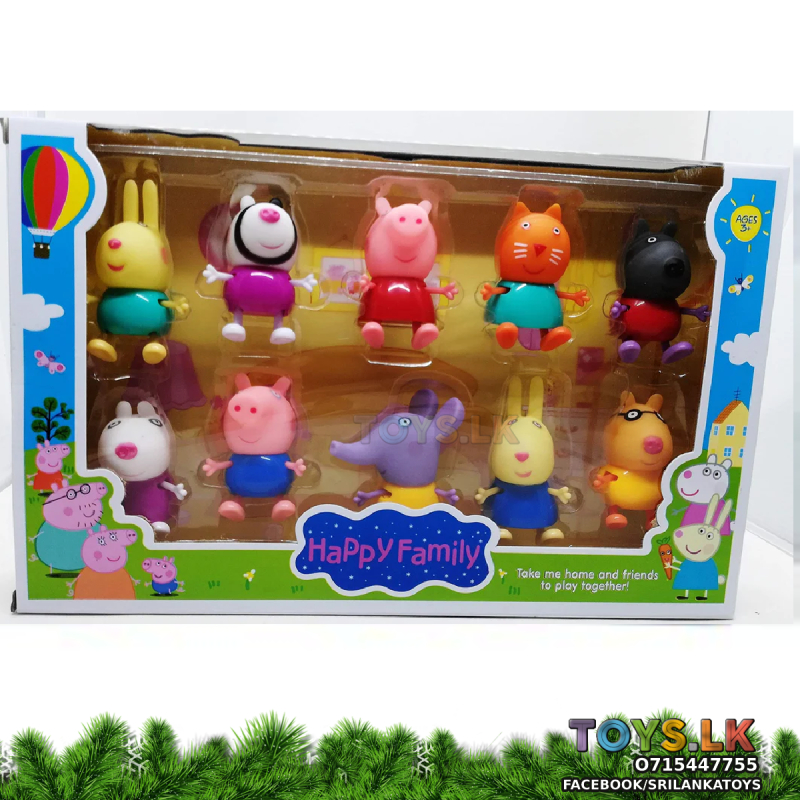 Happy Family Peppa Pig Set
