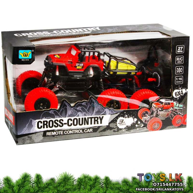 Cross Country 6 wheel Jeep