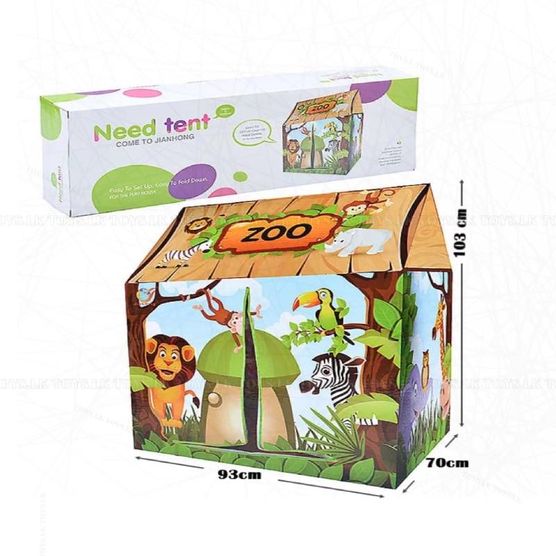 Zoo Play House play tent for kids