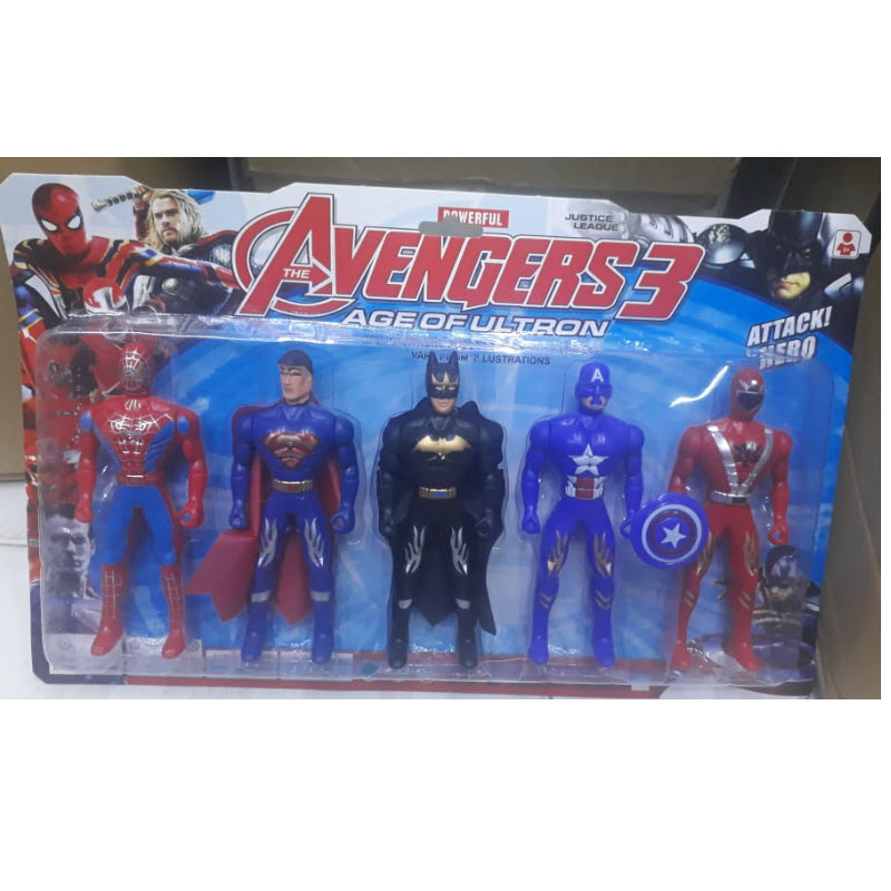 Avengers Pack - five Heros