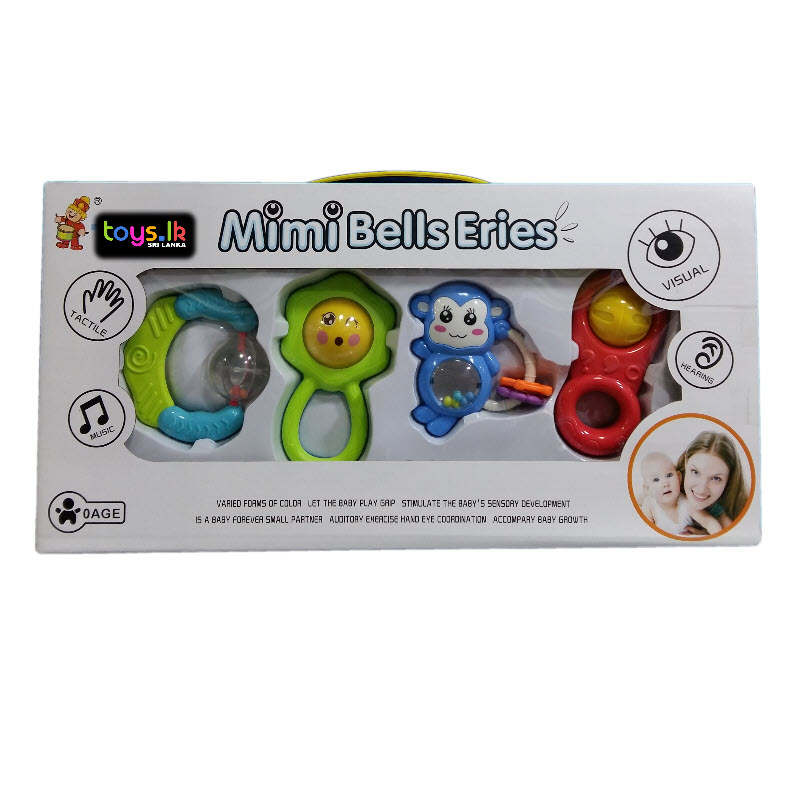 Baby Play Grip Sensor Development Rattle Set- Gift Pack