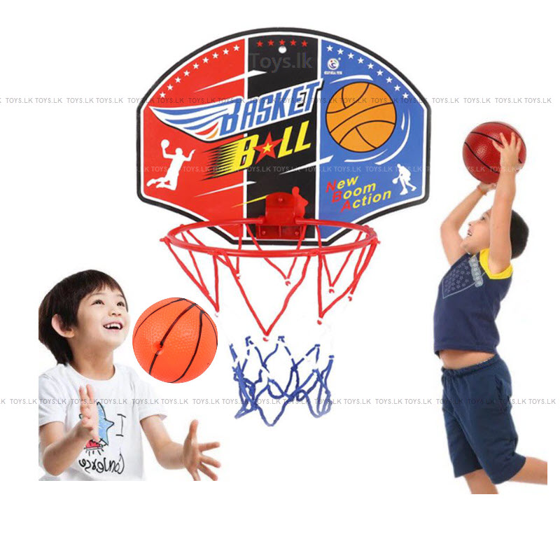 Basketball Net Game Hoop Ring With Ball Basket set  small