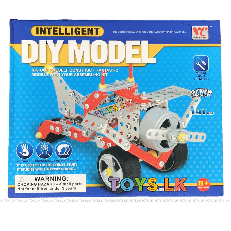 Lego diy model metal assembly plane