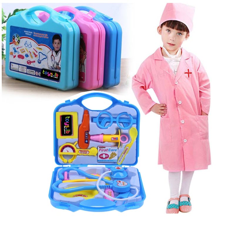 Doctor Nurse Medical Suitcase Educational Play Set