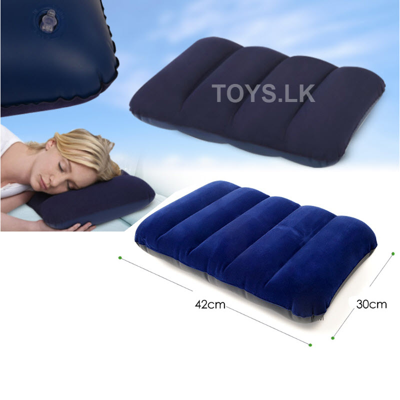 Portable Air Cushion Travel Pillow - Head Neck Car Rest