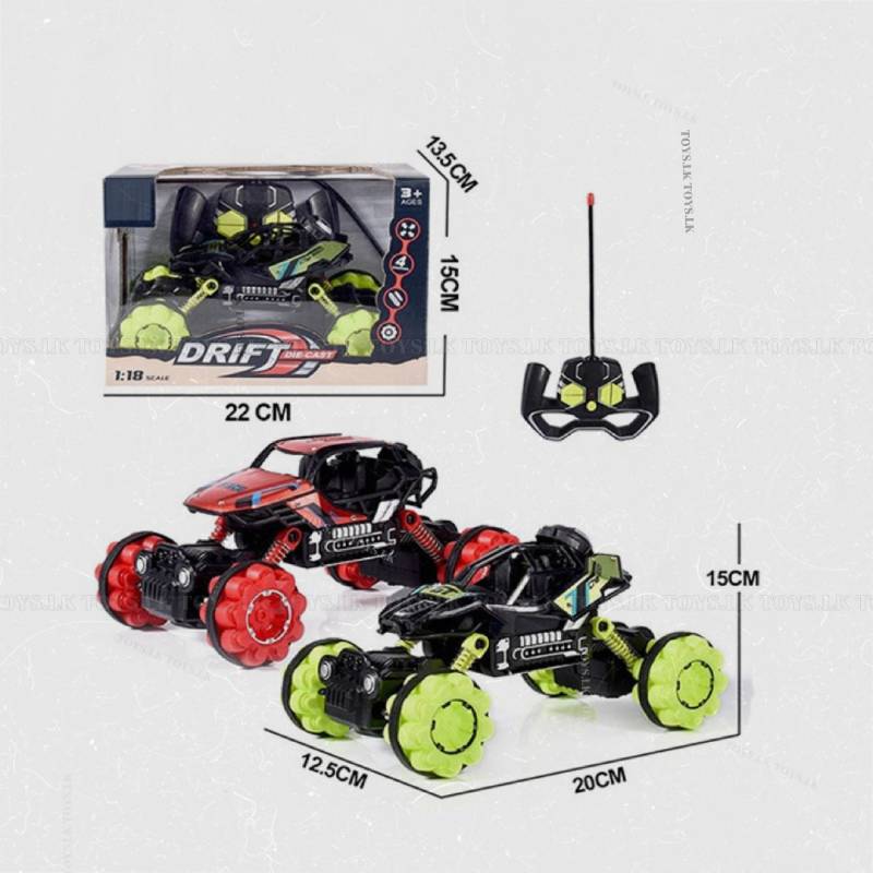 Remote Control Rechargeable diecast jeep 1-18 scale