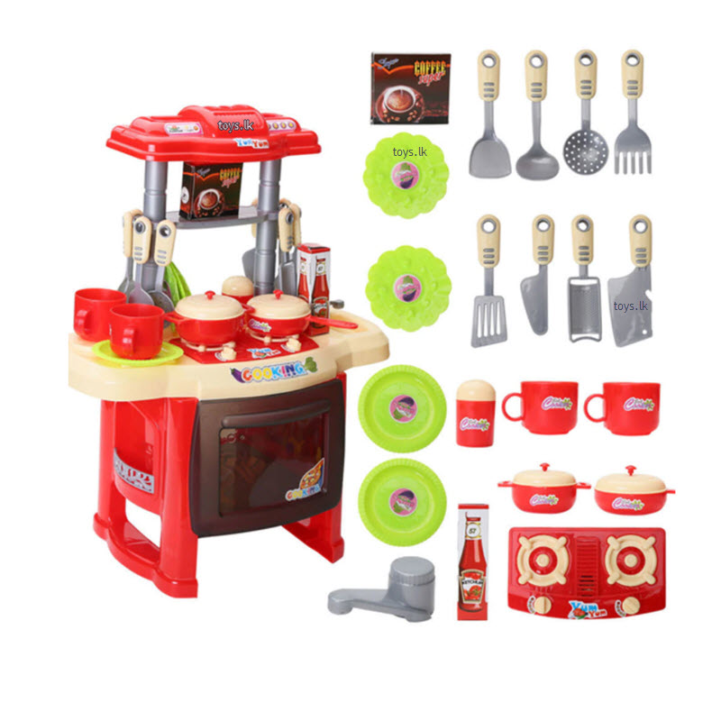 Kitchen Cooking Play Set Home Educational Toy