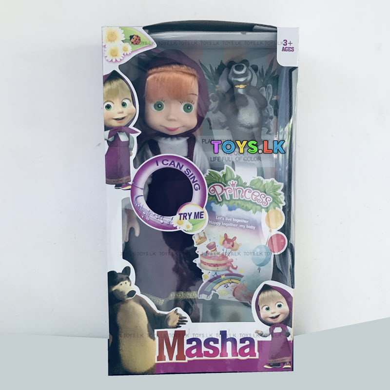 Masha and bear doll gift box