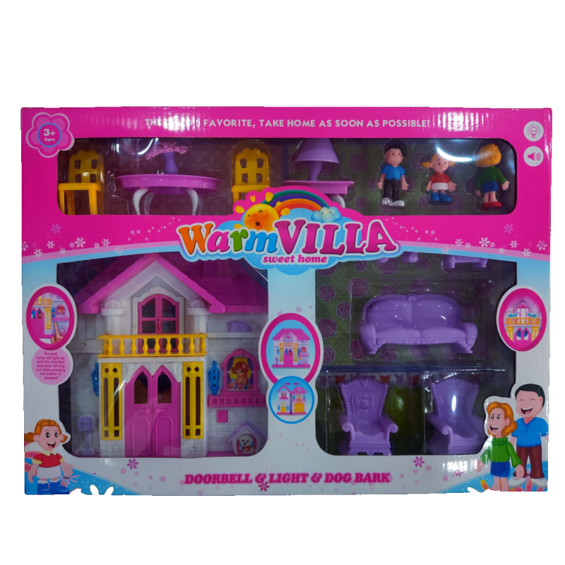 Warm Villa - Kids Mini Play House