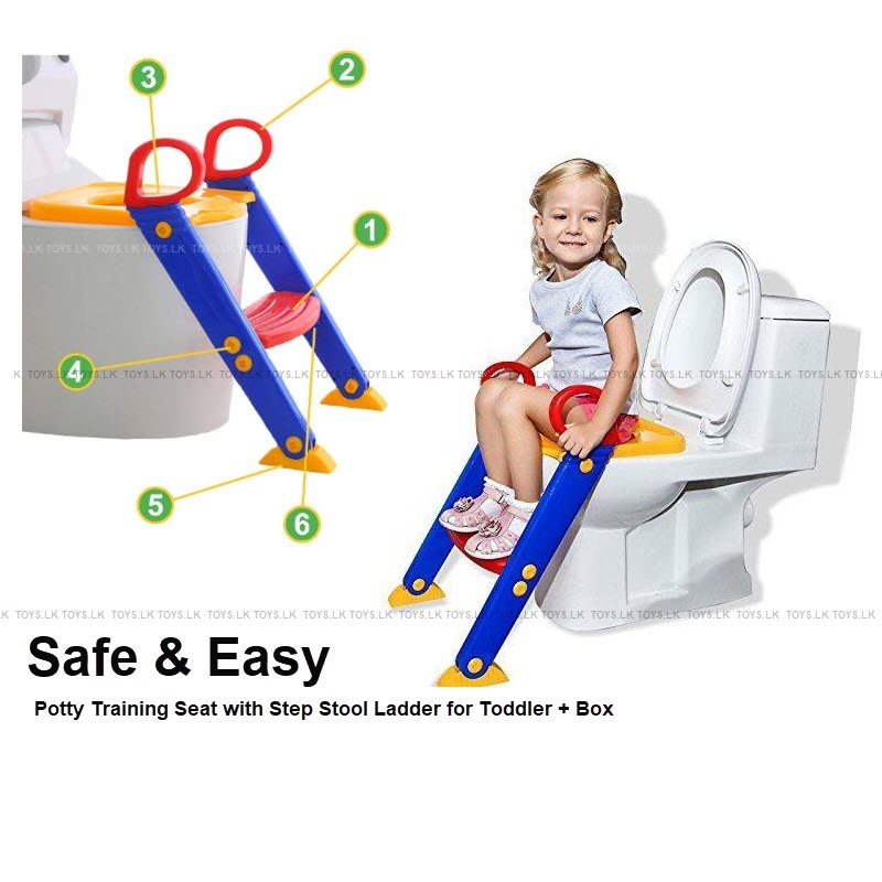 Potty Toilet Seat with Step Ladder