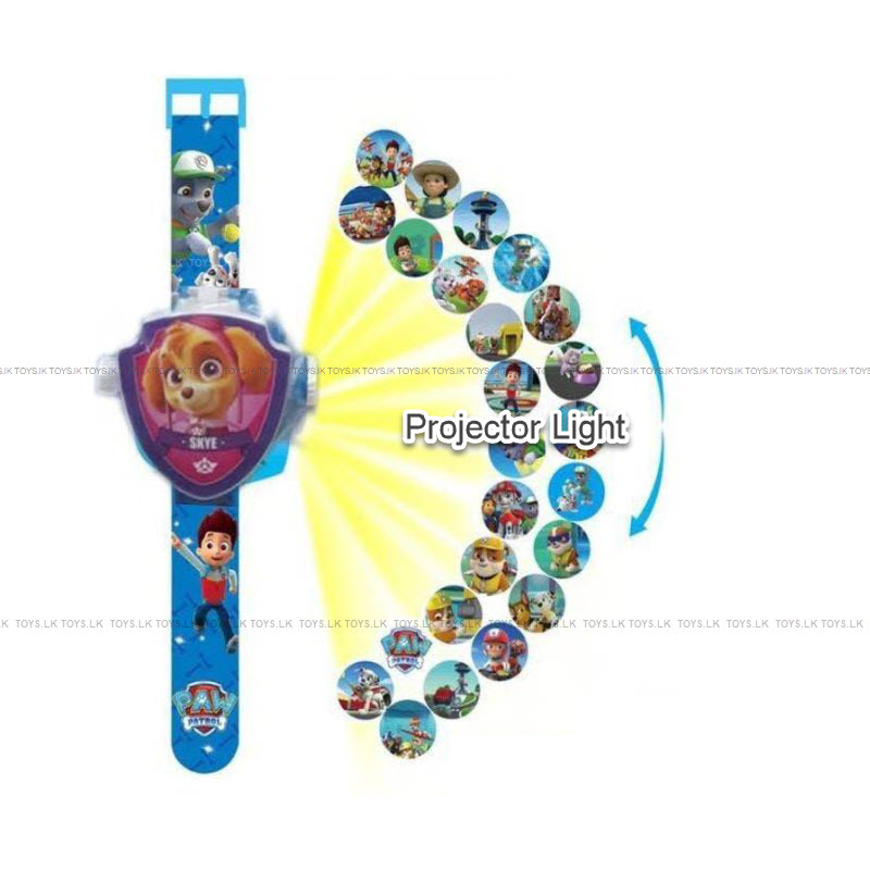 Paw Patrol Kids Projection light Watch Bracelet