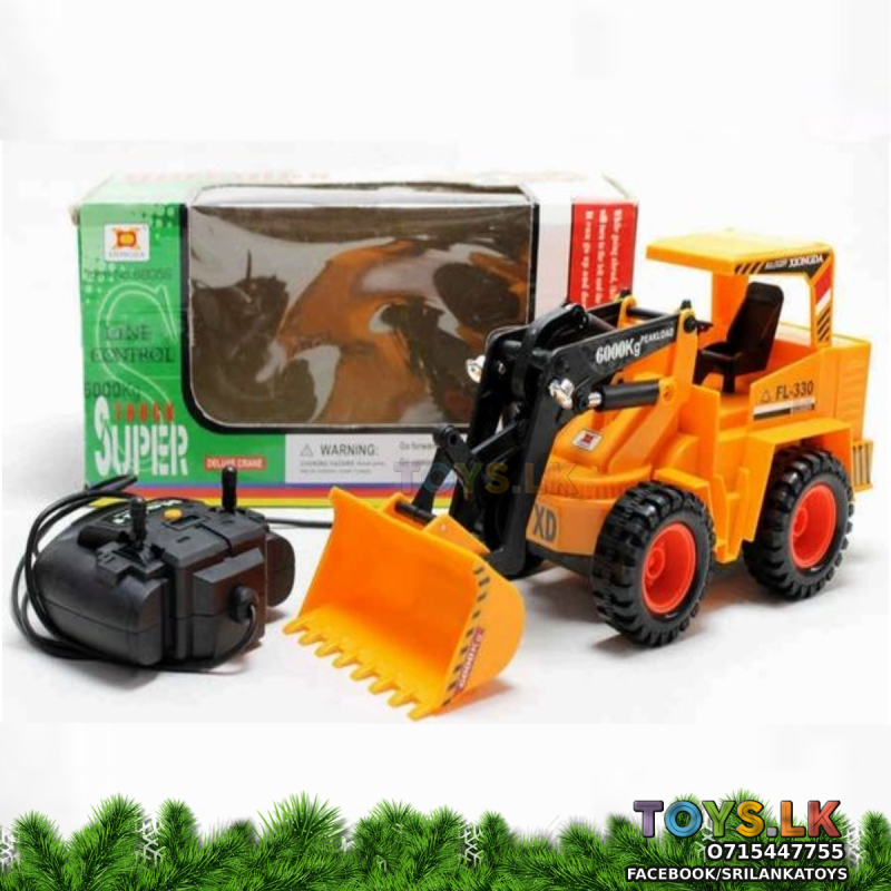 Rc Wired Backhoe Truck