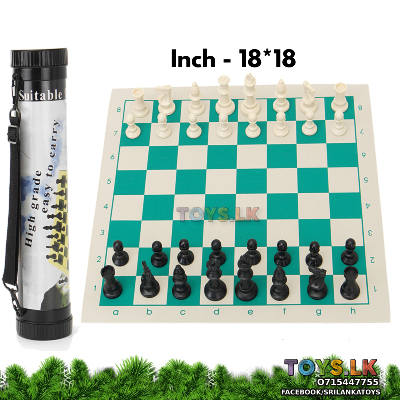 Role Up Chess Board With A Distinctive Holder - 18*18