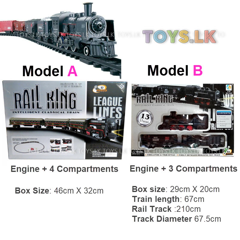 Rail King Train Set toy for kids