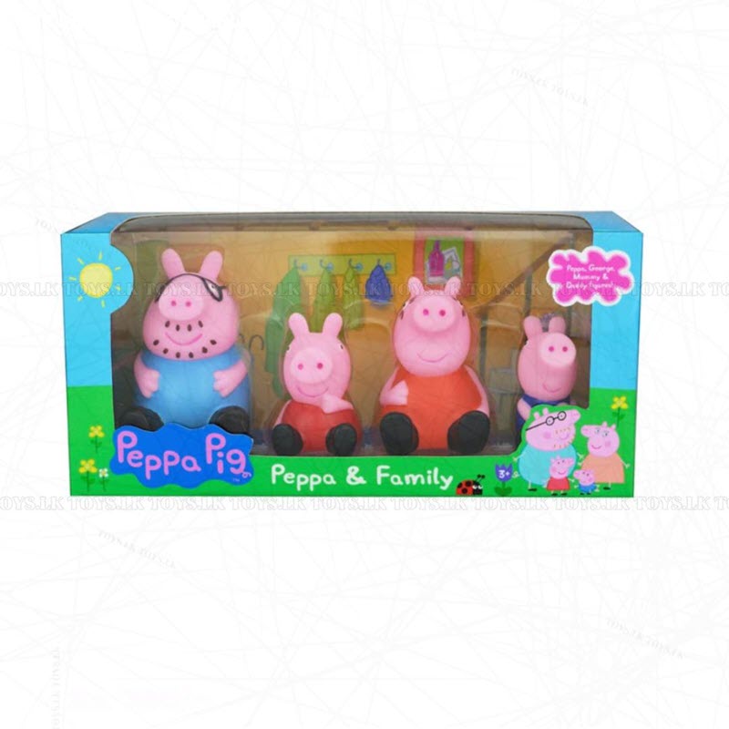 Peppa Pig Family Action Figure 4 Animated Toy
