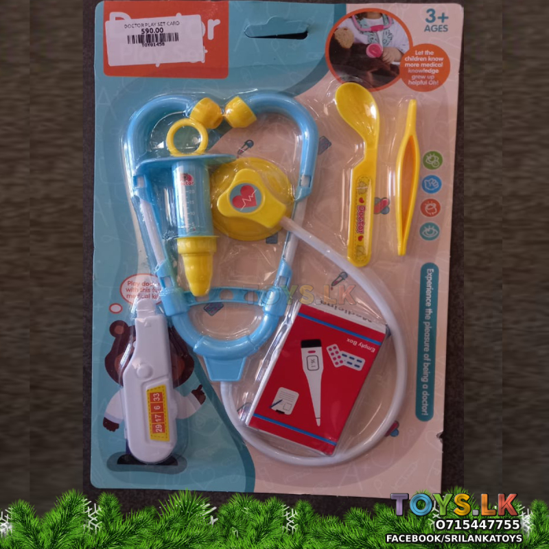 Doctor Play Set Card