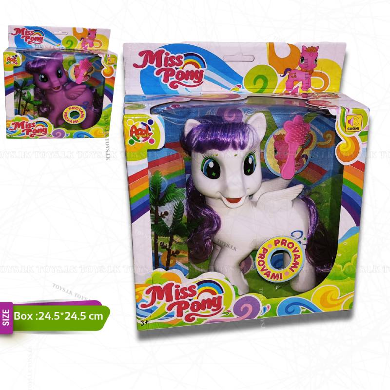 Miss Pony angel unicorn toy