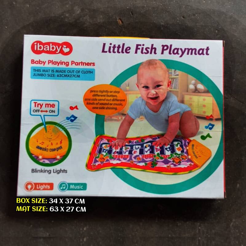 iBaby Little Fish Playmat Music Piano