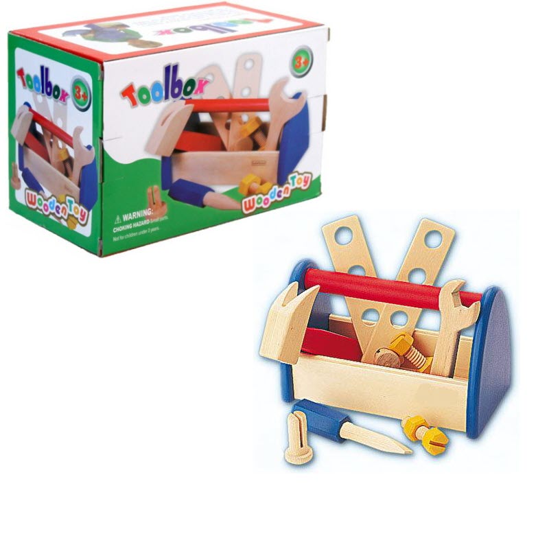 Wooden Tool Box Educational Toy