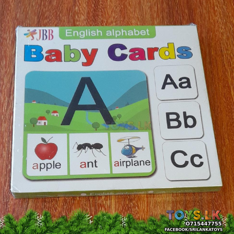Baby Cards English Alphabet