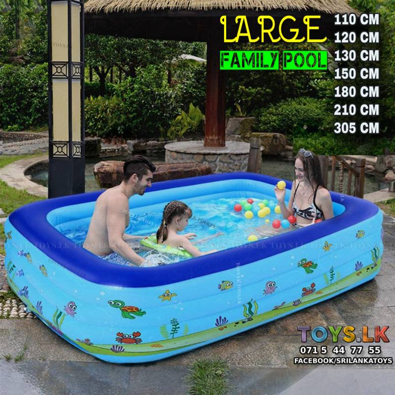 Kids Water Pool Rectangular Baby Pool intime family pool